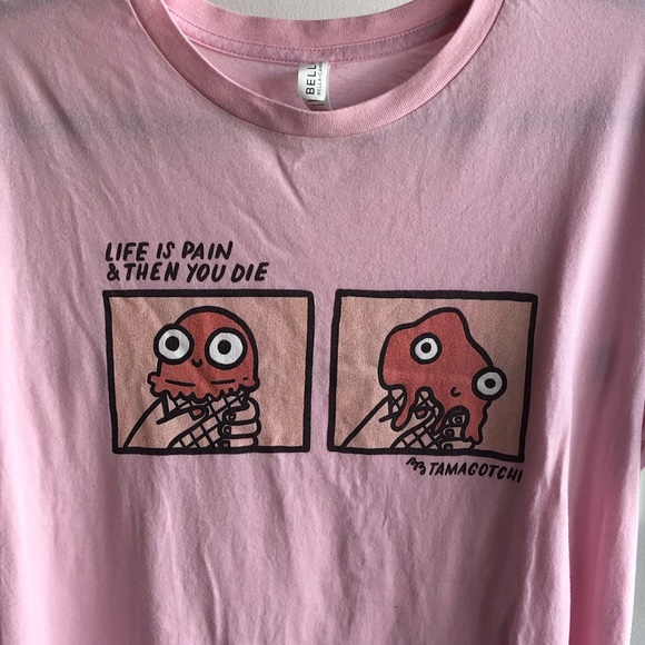 Bella Canvas Tops - Blowout sale 3/30 ✨Pink comic graphic tee